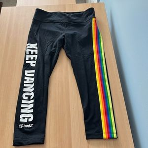Zumba cropped leggings